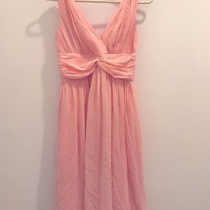 Donna Morgan blush pink dress size 2